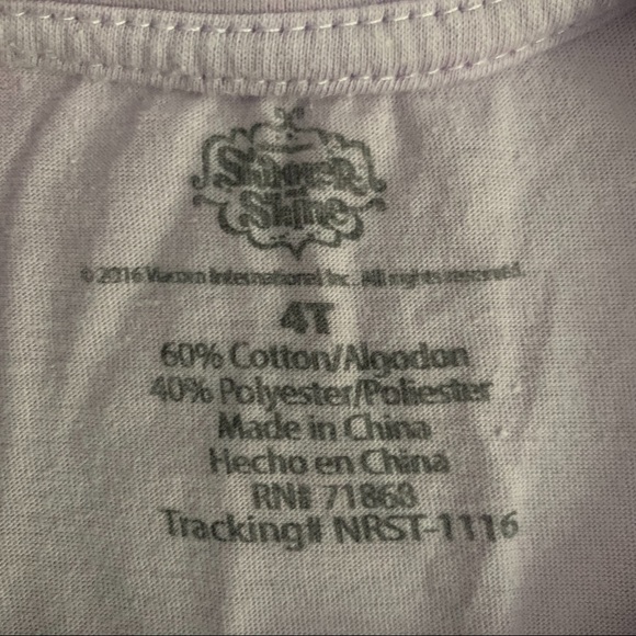 Shimmer and Shine Tee, 4T - Picture 3 of 3